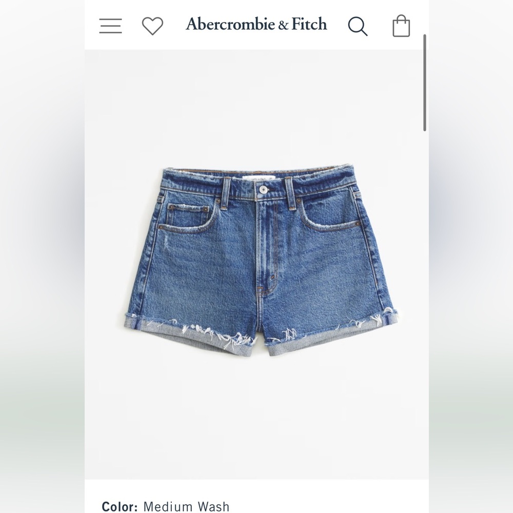 Abercrombie Mom Shorts